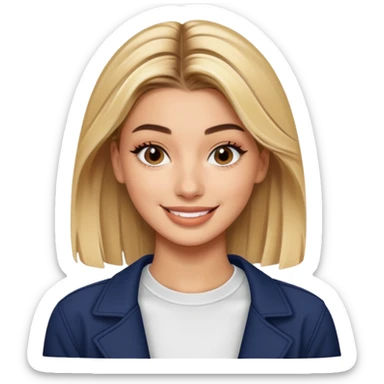 hailey bieber influencer sticker