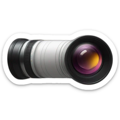 lens anamorphic sticker