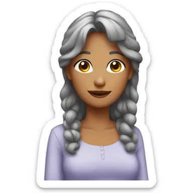 Papa-mama-hija sticker