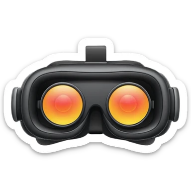 Lentes de realidad virtual sticker