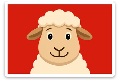 Huddi shu ko'rinishda odam o'rniga qo'yni qo'yib ber va dumaloq shakli bo'lmasin sticker