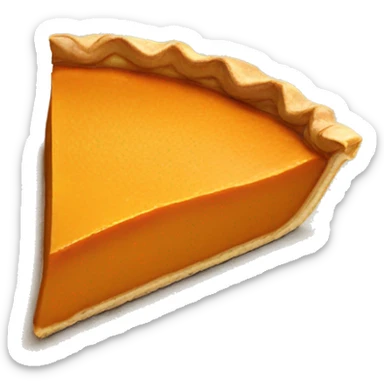 pumpkin pie slice  sticker