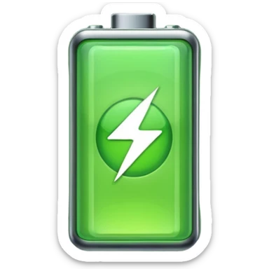 battery icon sticker