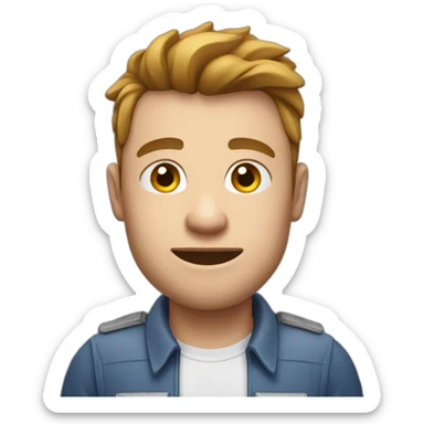 Personne qu'on peut qualifier de Grosse vache sticker