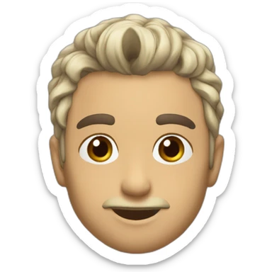 chico moreno lindo con mucho flow 16 años mewink sticker