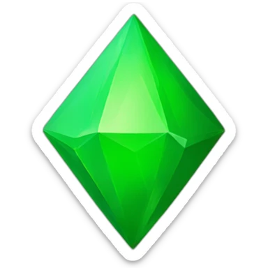 Plumbob-Green-Sims sticker