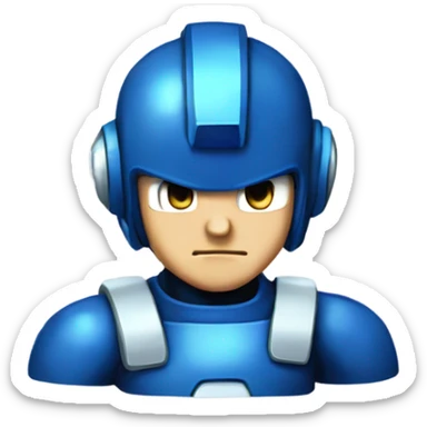 Mega Man sticker