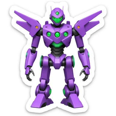 Hace un robot de Evangelion  sticker