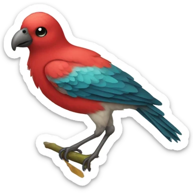 Pájaro ninfa sticker