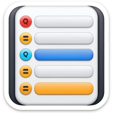 Text input with bold and italics buttons sticker