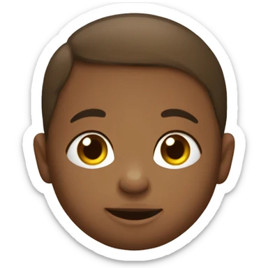 Un bebé con biberón  sticker