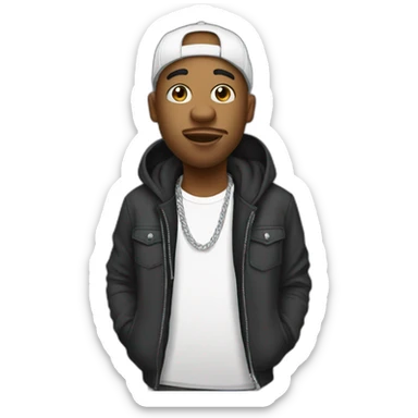 Le rappeur jul  sticker