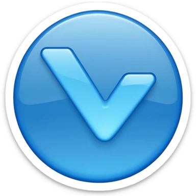 Verified blue tick sticker