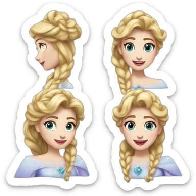 la reine des neiges disney sticker