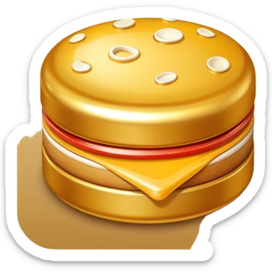 3D icon symbolizing gourmet taste and refined food experience, single object, modern and premium style, soft lighting, clean details, isolated, no background
 sticker