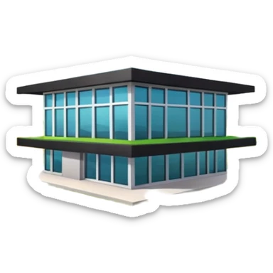 Start-up company in the countryside sticker