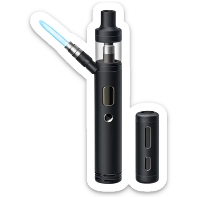 black vape sticker