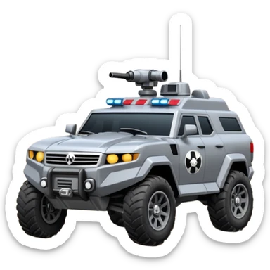 Imperial Shock Troopers police off road interceptor  sticker