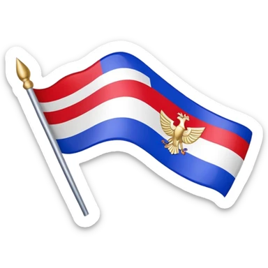Assyrian flag sticker