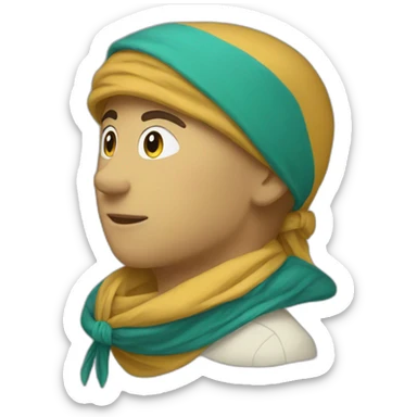 foulard-scout sticker