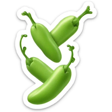 Lanza guisantes sticker