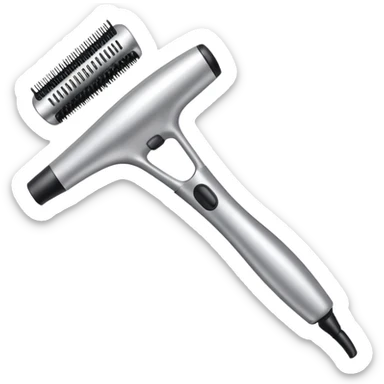 hair styling tool sticker