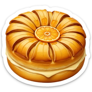 orange palmier sticker