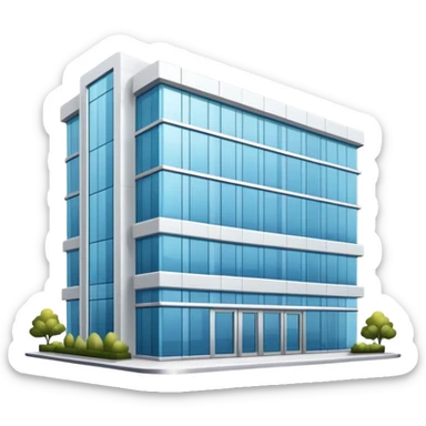 building with supplier emphasis sticker