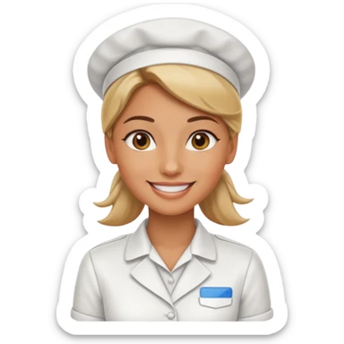 waitress sticker