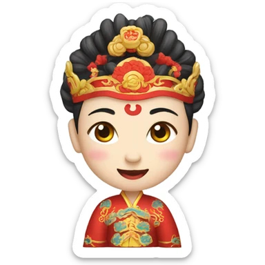 Beijing opera sticker