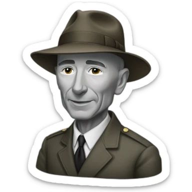 Robert J Oppenheimer  sticker