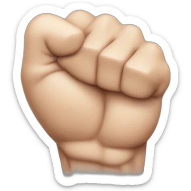 veined strong arm sticker