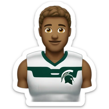 michigan state university sticker