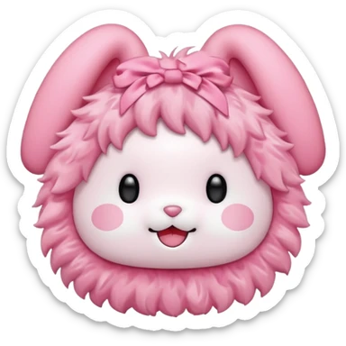 my melody  great work sticker