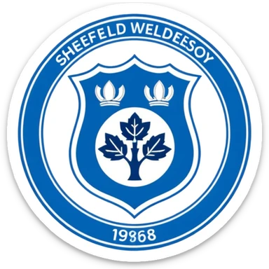 sheffield wednesday fc badge sticker