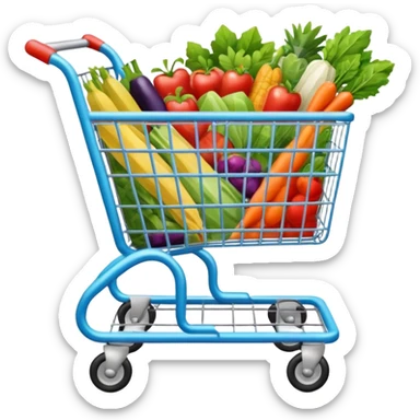 Carrello spesa sticker