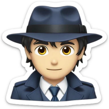 Detective conan sticker