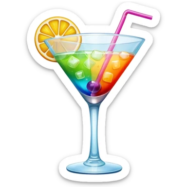 cocktail sticker