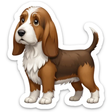 Petit basset griffon vendeen dog sticker