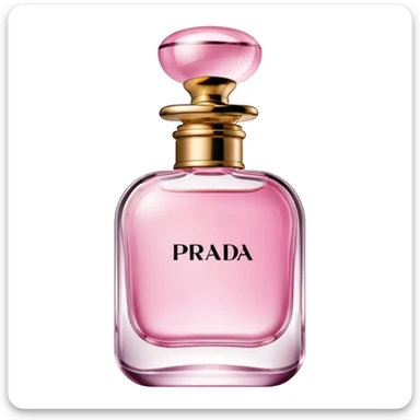 pink prada parfume sticker