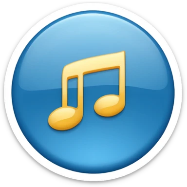 i want to create pack for discord bot music button for emoji color blue sticker