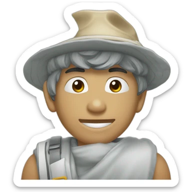 Cabris massalé plat de l’île de la réunion sticker