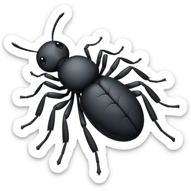 Verified black tick sticker