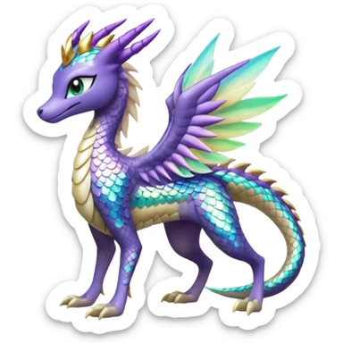 Meloetta-Sergal-Cresselia-Palkia-Spyro-Fakémon-creature-hybrid sticker