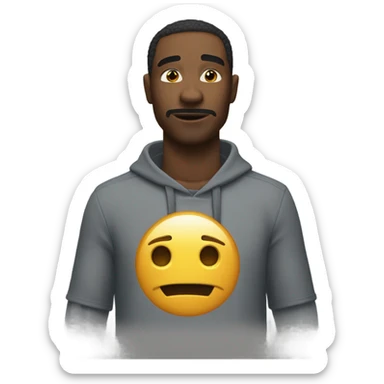 Outside is blizzard ing freezing cold  sticker