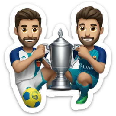 La liga cup sticker