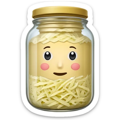 saurkraut but bigger sticker