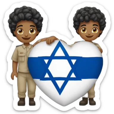 I ❤️ Israel sticker