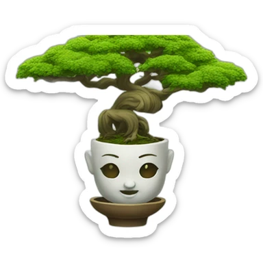 godness bonsai sticker