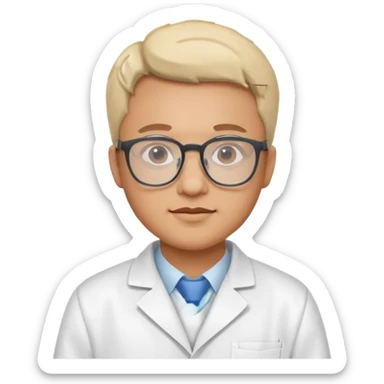 Científico sticker